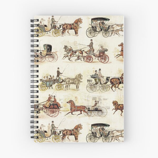 Item preview, Elegant Vintage Horse Drawn Carriage Pattern designed and sold by tanjica.