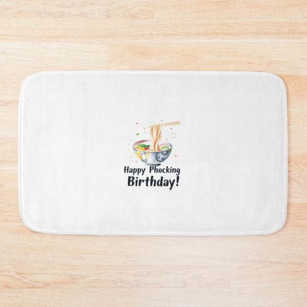 Item preview, Happy Phocking Birthday cute kawaii meme gift pho soup vietnamese designed and sold by CheeseBlueprint.