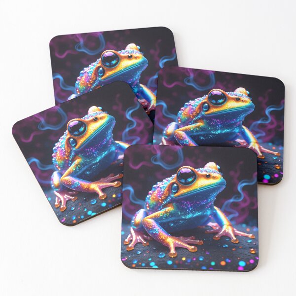 Item preview, Psychedelic Frog  designed and sold by Roanemermaid.