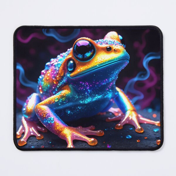 Item preview, Psychedelic Frog  designed and sold by Roanemermaid.