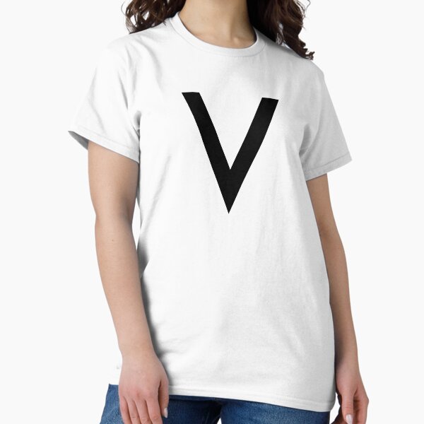 Artikel-Vorschau von V., designt und verkauft von The Common Tee.
