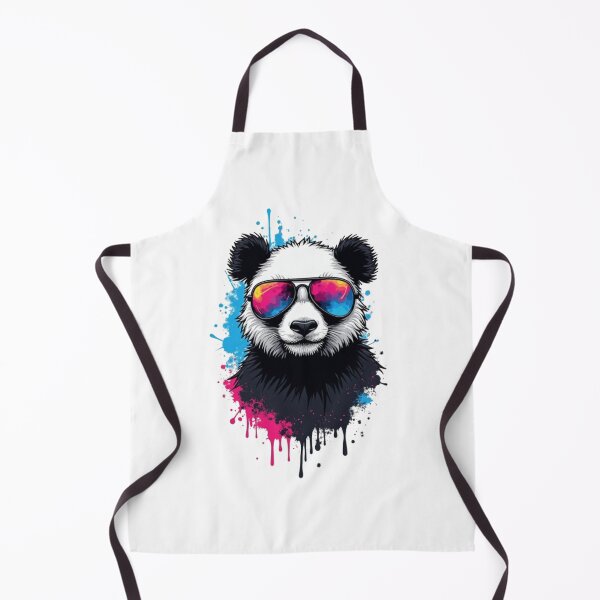 Item preview, Cool Panda with Graffiti Shades - Edgy Streetwear Art designed and sold by KhadijaBatool38.