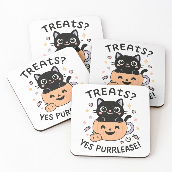 Item preview, Cute Black Cat Pumpkin - Cute Halloween - sticker - T-shirt designed and sold by SearionStudio.