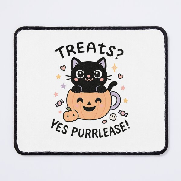 Item preview, Cute Black Cat Pumpkin - Cute Halloween - sticker - T-shirt designed and sold by SearionStudio.