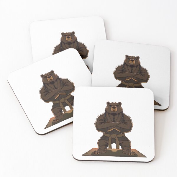 Item preview, Mat Enforcer Bear – BJJ Alpha designed and sold by Martial-Art-23.