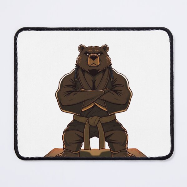Item preview, Mat Enforcer Bear – BJJ Alpha designed and sold by Martial-Art-23.