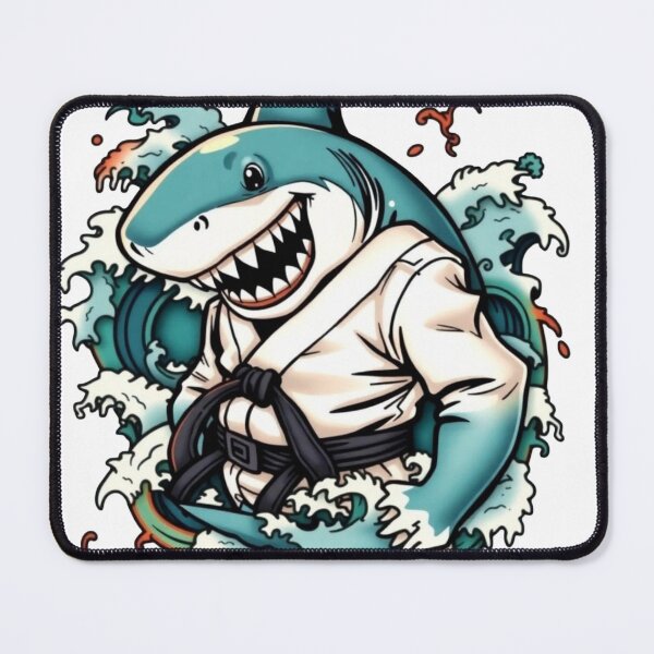 Item preview, Shark Mat Enforcer – Roll or Be Rolled designed and sold by Martial-Art-23.