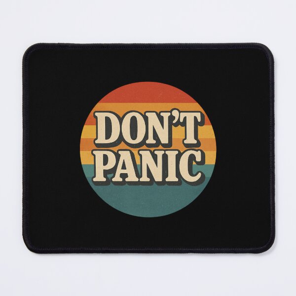 Item preview, Don't Panic designed and sold by EuropeanPrints.