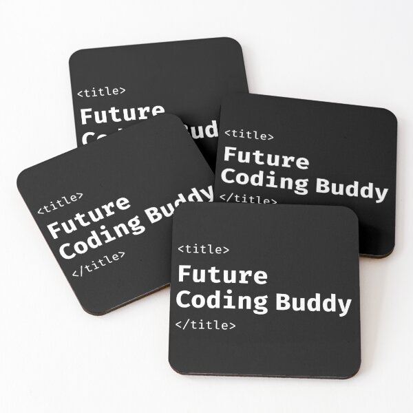 Item preview, Developer Future Coding Buddy Cute Programmer designed and sold by CuteLovelyDesigns.