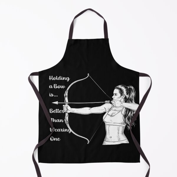 Item preview, Holding a Bow Is Better Than Wearing One | Female Archer Empowerment Tee designed and sold by PiggFamilyPrint.