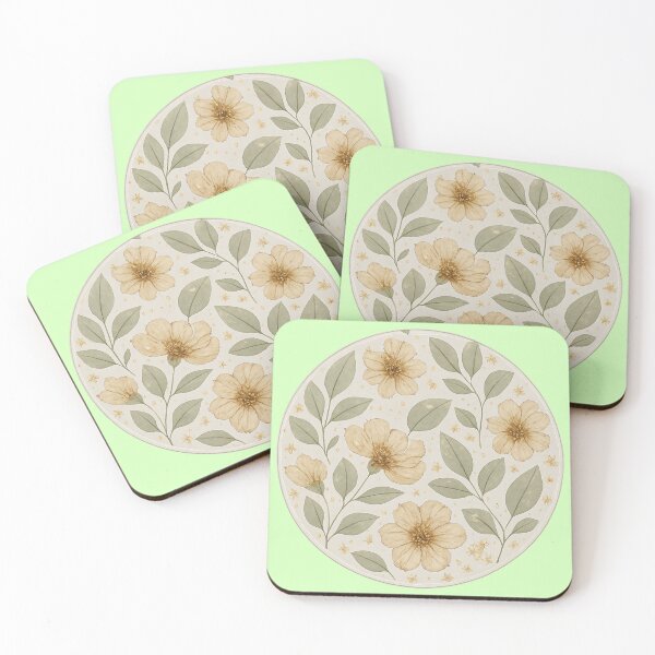 Item preview, Resin Art Botanical Pattern – Dried Flowers in Clear Epoxy Design designed and sold by Timeless Design.