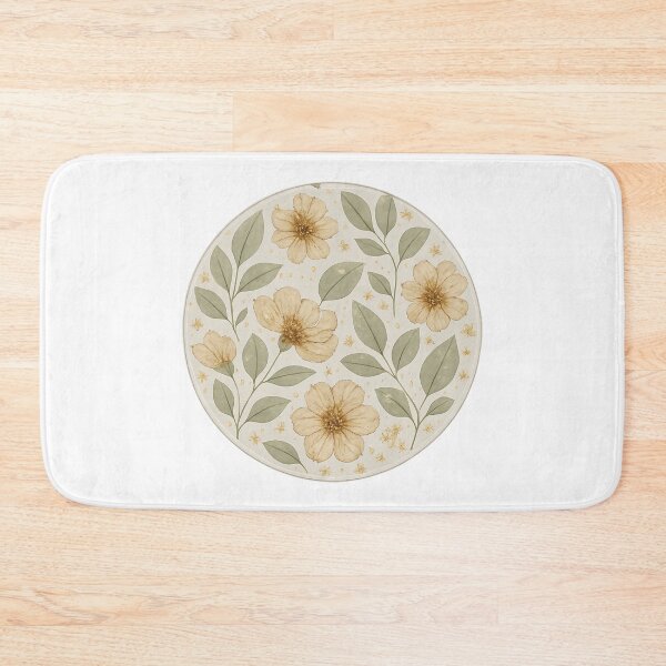 Item preview, Resin Art Botanical Pattern – Dried Flowers in Clear Epoxy Design designed and sold by Timeless Design.
