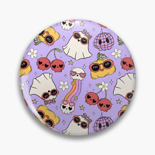 Item preview, Funkyween Cute Retro Halloween Vibes designed and sold by smeraldosecrets.