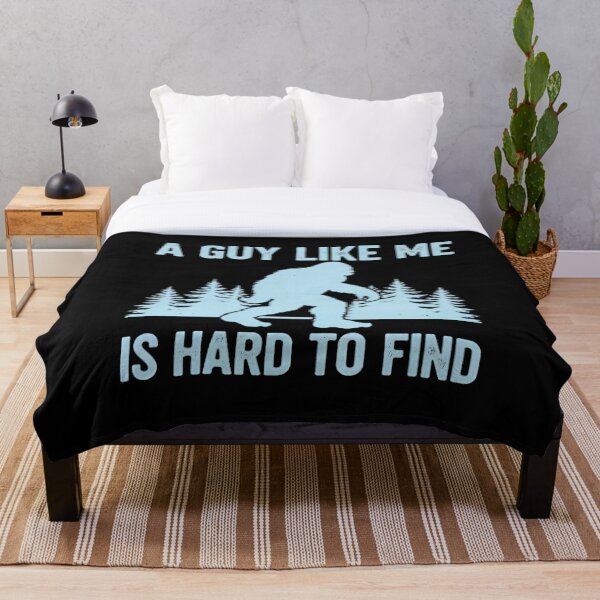 Item preview, A Guy Like Me Is Hard To Find - Bigfoot Silhouette designed and sold by Linework Studio.