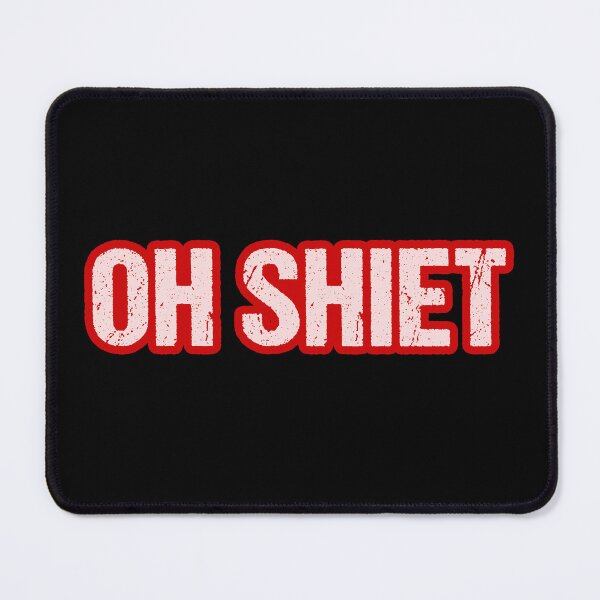 Item preview, Oh Shiet, Outlined Red designed and sold by Memes N Lore .