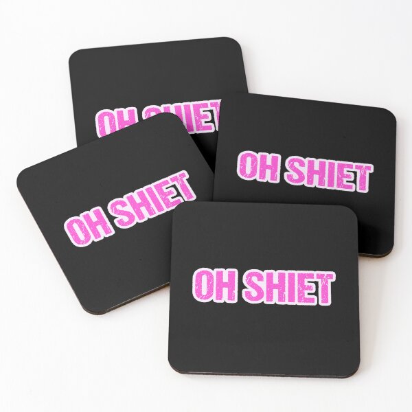 Item preview, Oh Shiet, Outlined Pink designed and sold by Memes N Lore .