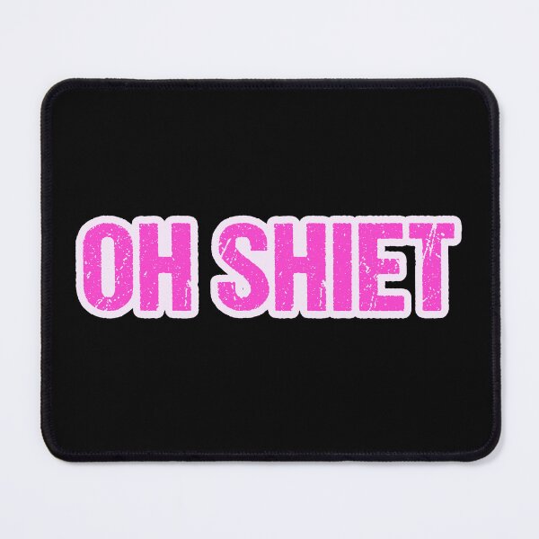 Item preview, Oh Shiet, Outlined Pink designed and sold by Memes N Lore .