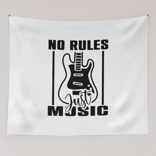 Item preview, No rules Just music designed and sold by NFGDesigns.