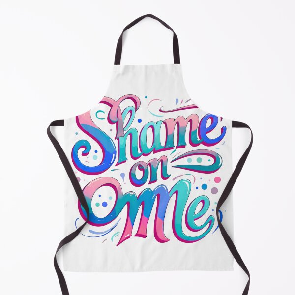 Item preview, Colorful text SHAME ON ME designed and sold by Maikhelus.