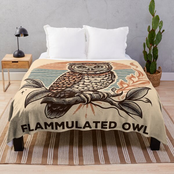 Item preview, Flammulated Owl 6 designed and sold by theAVIARY7.