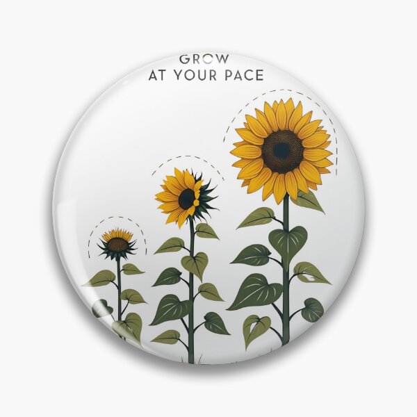 Item preview, Grow At Your Pace designed and sold by VibeTCreations.