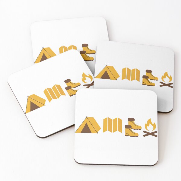 Item preview, Camping Adventure Essentials Icon Set designed and sold by ArtfulWeave.