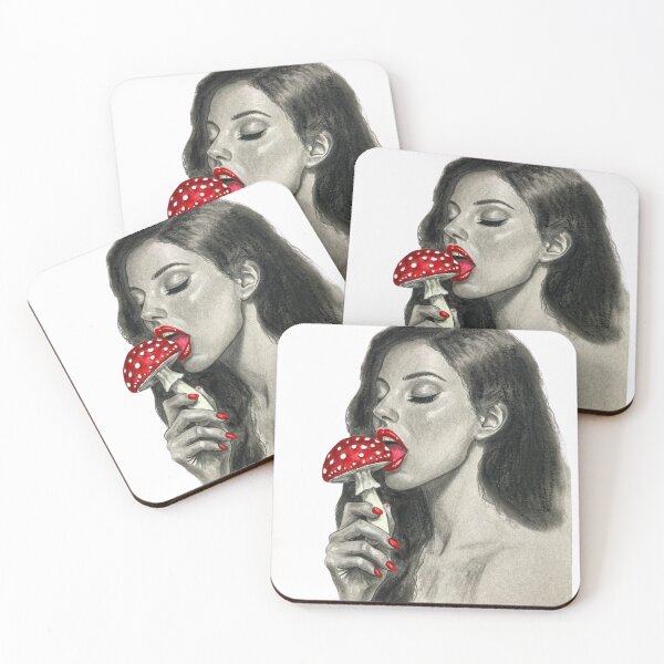 Item preview, women eat mushrooms designed and sold by KarimSoCute.