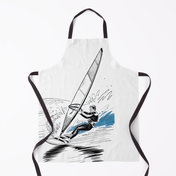 Item preview, Dynamic Male Wind Surfer Action designed and sold by ShadowAndSlate.