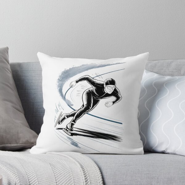 Item preview, Dynamic Male Speed Skater Turn designed and sold by ShadowAndSlate.