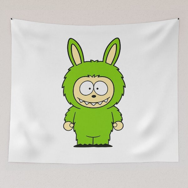 Item preview, Labubu in South Park Style designed and sold by YourDreamyDesign.
