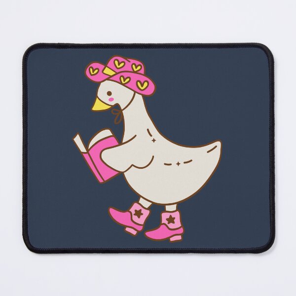 Item preview, Silly Goose reading cowboy romance designed and sold by Neadoodles.