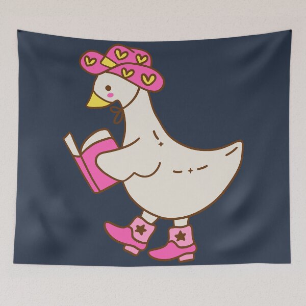 Item preview, Silly Goose reading cowboy romance designed and sold by Neadoodles.