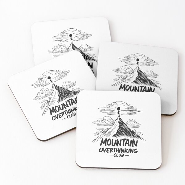 Item preview, Mountain Overthinking Club designed and sold by VibeTCreations.