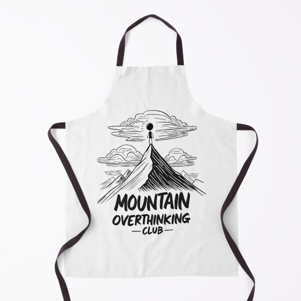 Item preview, Mountain Overthinking Club designed and sold by VibeTCreations.