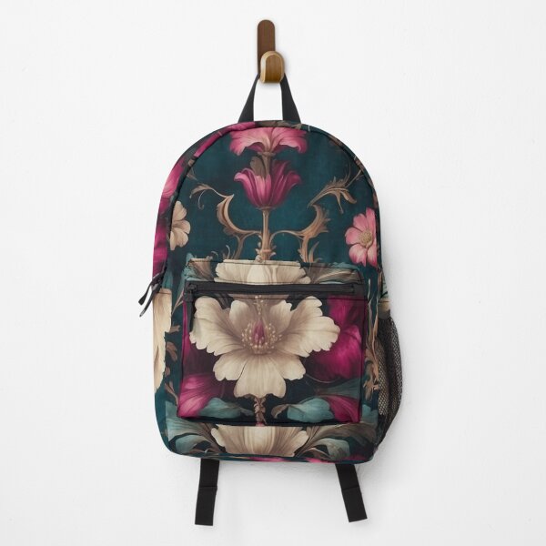 Item preview, Victorian Gothic Floral Pattern in Rich Jewel Tones – Dark Romantic Aesthetic Design designed and sold by dreamparlor.