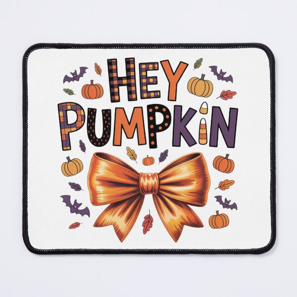 Item preview, Hey Pumpkin Halloween Coquette Bow designed and sold by SakuraLemonDS.