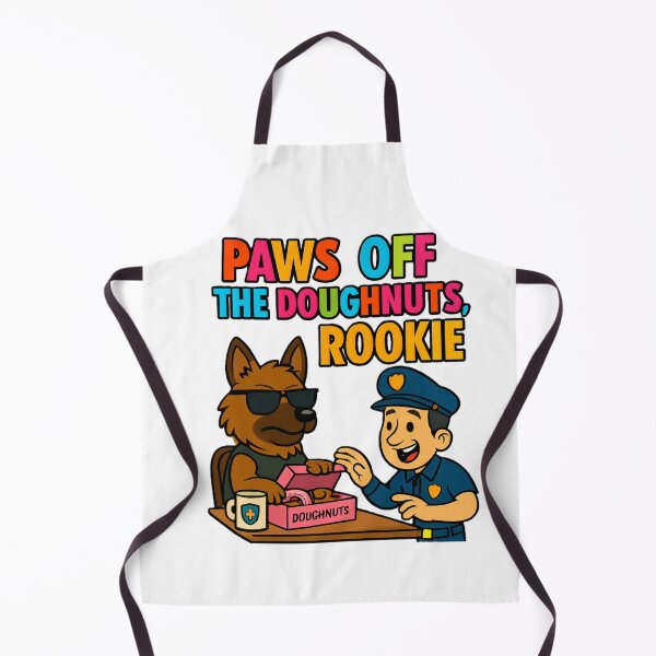 Item preview, K-9 Paws Off The Doughnuts Rookie designed and sold by RoliPictures.