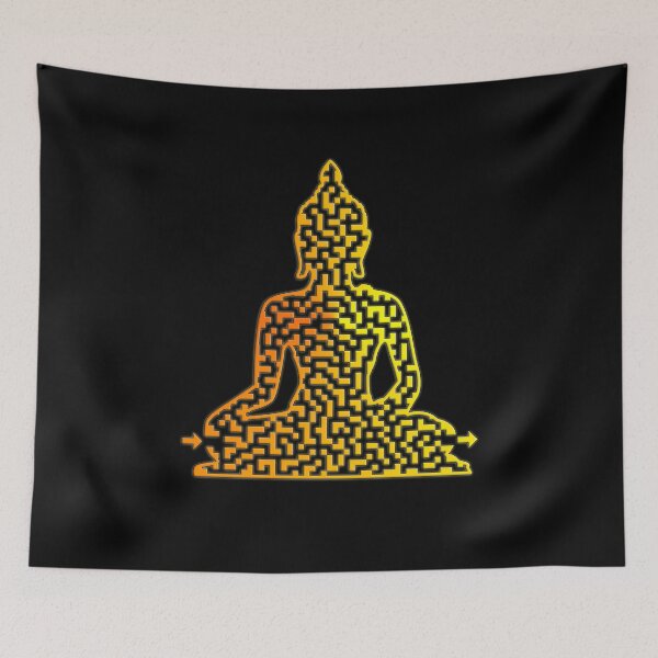 Item preview, Buddha Shaped Maze & Labyrinth designed and sold by gorff.