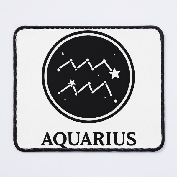 Item preview, Aquarius Zodiac Star Constellation Artwork designed and sold by ArtfulWeave.