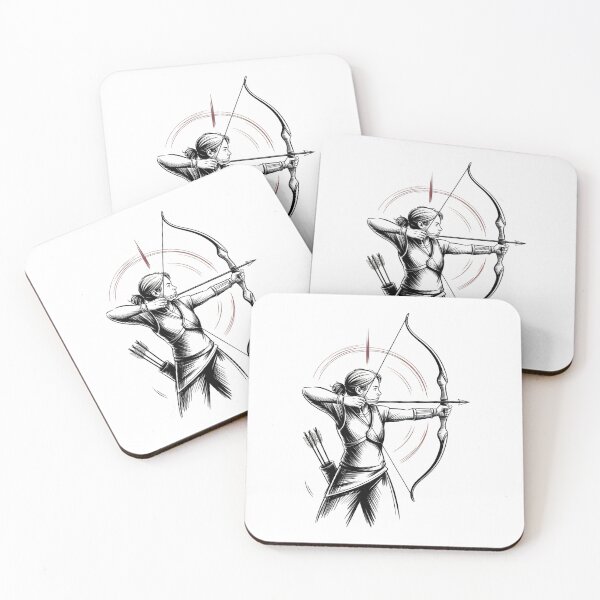 Item preview, Dynamic Female Archer Aim designed and sold by ShadowAndSlate.