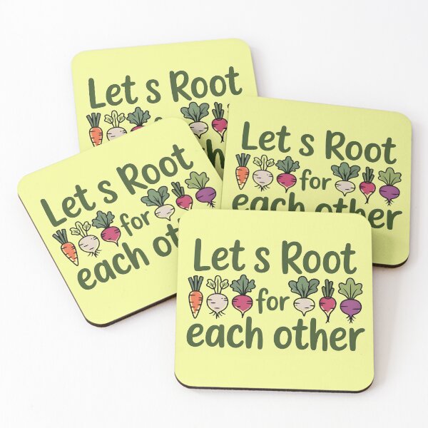 Item preview, Let's Root For Each Other, For Plant Mom, Plant Lady, Gardening designed and sold by Splotchly.