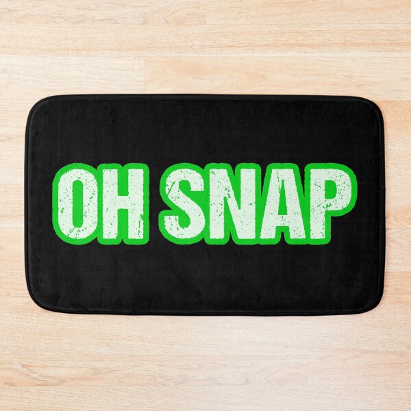 Item preview, Oh Snap, outlined green designed and sold by Memes N Lore .
