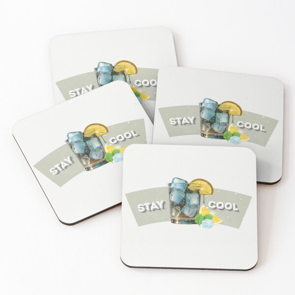 Item preview, Stay Cool – Refreshing Summer Lemon Ice Drink Design designed and sold by reemavibe.
