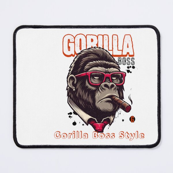 Item preview, Urban Gorilla Boss- Pop Art Gorilla: BOSS Style - Bold & Modern Animal Illustration designed and sold by wellie-chic.