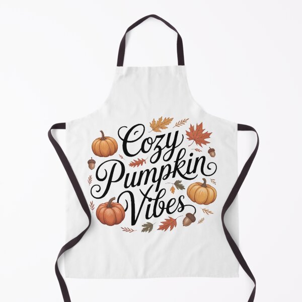 Item preview, Cozy Pumpkin Vibes – Cute Autumn Aesthetic Fall Leaves Digital Art designed and sold by AnnDesignStudio.