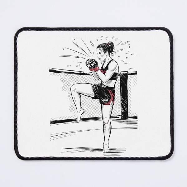 Item preview, Dynamic Female MMA Fighter Stance designed and sold by ShadowAndSlate.
