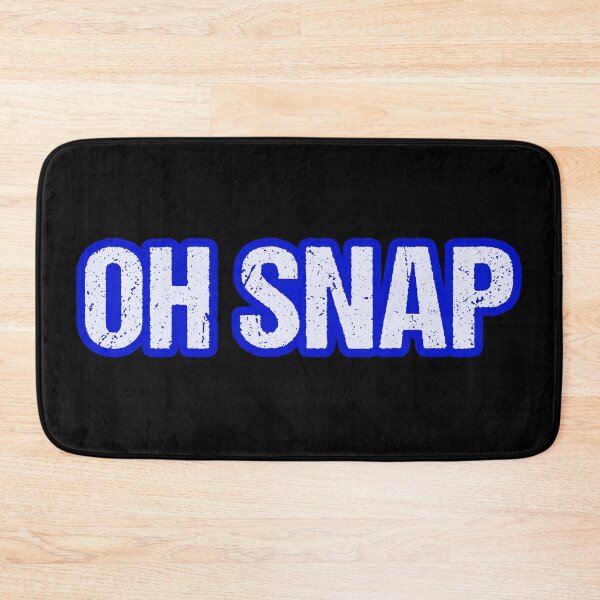 Item preview, Oh Snap, outlined blue designed and sold by Memes N Lore .