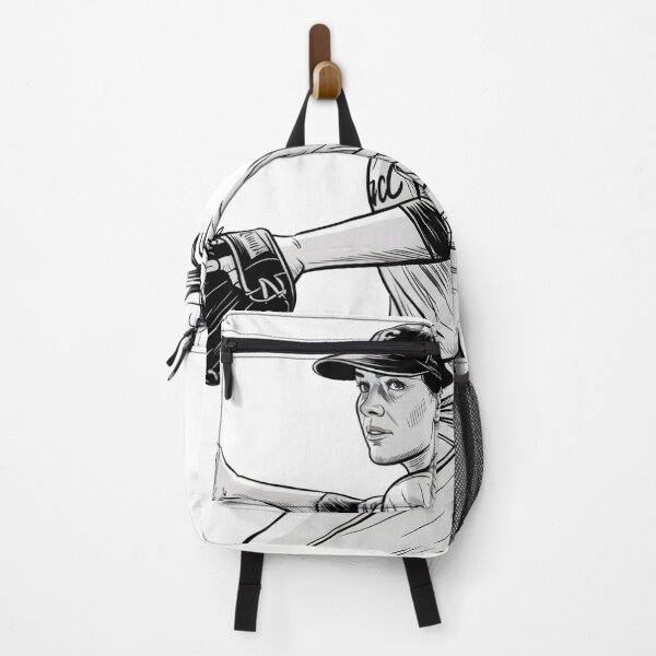 Item preview, Dynamic Female Baseball Pitcher designed and sold by ShadowAndSlate.