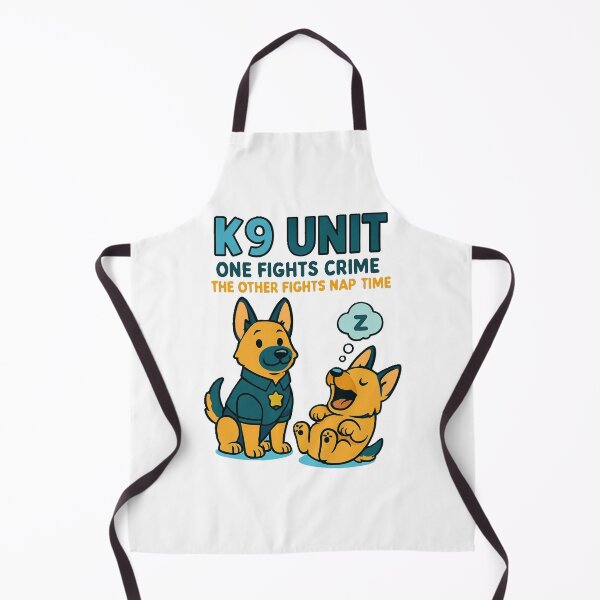 Item preview, K-9 One Fights Crime The Other Fights Nap Time designed and sold by RoliPictures.