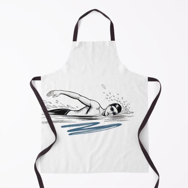 Item preview, Dynamic Male Swimmer Freestyle designed and sold by ShadowAndSlate.